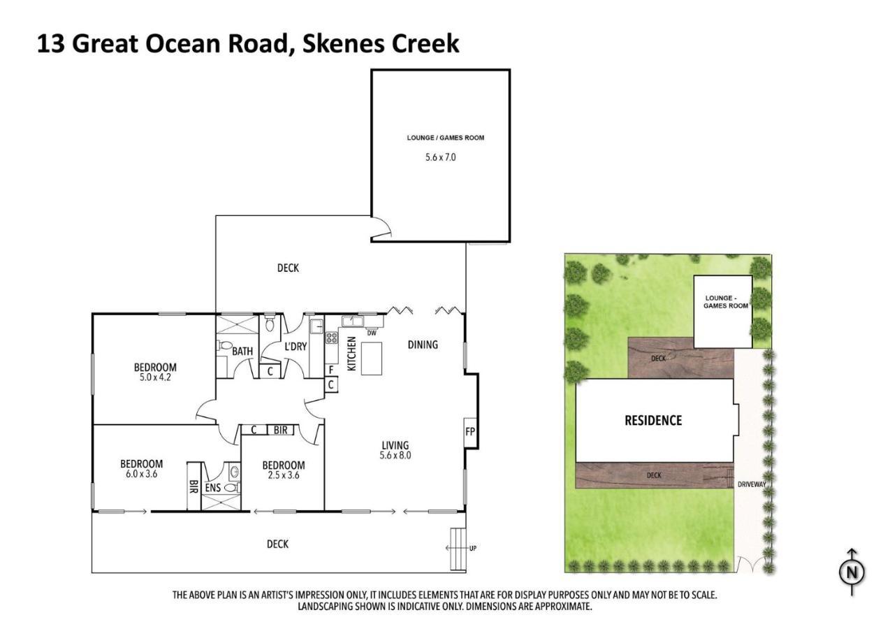 Great Ocean Road Lodge Skenes Creek Exterior photo
